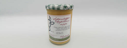 Suesskartoffel apfel cremesuppe