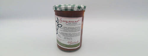 Currywurst in pikanter Soße
