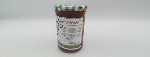 Currywurst in pikanter Soße